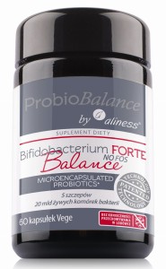 Synbiotyk ProbioBalance BIFIDOBACTERIUM FORTE 60 kaps. Aliness