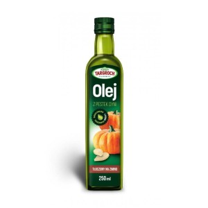 OLEJ z pestek DYNI nierafinowany 250ml Targroch