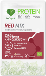 RED MIX Aminokwasy roślinne BIO Full Spektrum 250g 