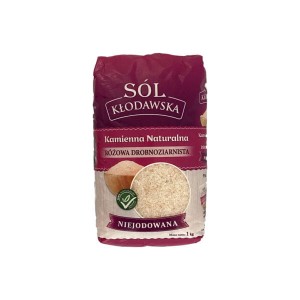 Sól Kłodawska Różowa Drobnoziarnista Niejodowana 