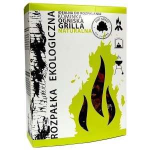 Rozpałka Ekologiczna do Grilla  Naturalna 350g