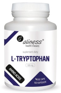 L tryptophan Tryptofan 500 mg Vege caps.