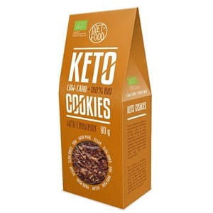 KETO Ciastka z Cynamonem BIO 80g DIET-FOOD