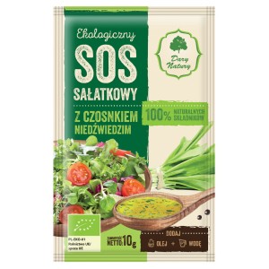 Sos Sałatkowy z Czosnkiem Niedźwiedzim EKO 10g
