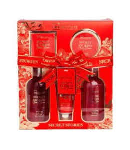 Piękny czerwony zestaw 5 cz. IDS Stories Domowe SPA