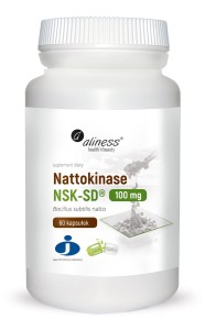 Nattokinase NSK-SD® 100 mg x 60 kaps. Aliness