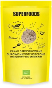 Keto KAKAO BIO sproszkowane 52% Tłuszczu 400g Bio Planet