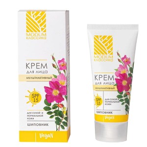 Krem SPF15 Dzika róża i Cytryniec chiński 50g Modum 