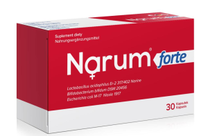 Narum Forte probiotyki 30 kapsułek Narine Szczelne jelita