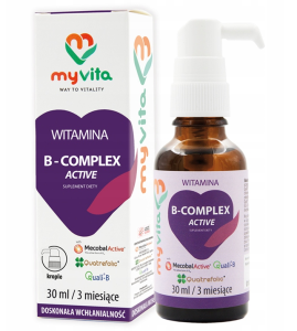 Witamina B Complex Methyl Active krople 30 ml MyVita