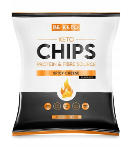 Keto Chipsy Pikantne Serowe 30g BeKeto