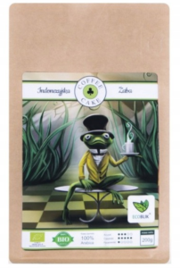 ŻABA Ekologiczna Kawa ziarnista Indonezyjska Arabica Ecoblik BIO 1kg