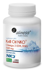 Krill Oil kwasy Omega 3-6-9 Aliness