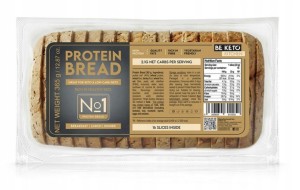 Keto chleb TOSTOWY 365g Niskowęglowodanowy BeKeto