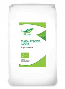 Mąka RYŻOWA jasna Ekologiczna 1kg Bio Planet