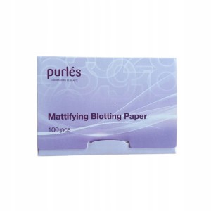 Bibułki Matujące makijaż marki Purles Mattifying Blotting Paper 100 szt.