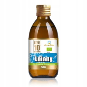 Olej lniany Ekologiczny nierafinowany Złoto Polskie 250 ml dr Budwig